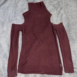 Open Shoulder Sweater